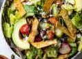 Mexican Salad With Roasted Candy Potatoes and Black Beans