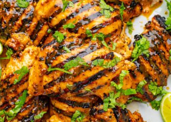 Cajun Honey Mustard Grilled Hen