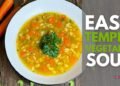 Straightforward Tempeh Vegetable Soup