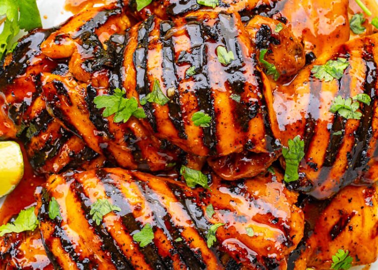Honey Sriracha Grilled Rooster – Closet Cooking