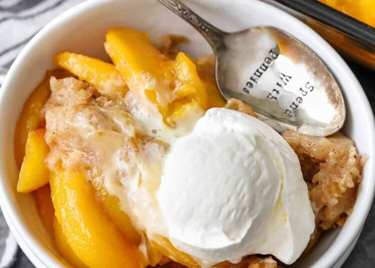 Peach Cobbler Recipe – Spend With Pennies