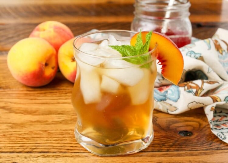 Peach Tea – Barefeet within the Kitchen