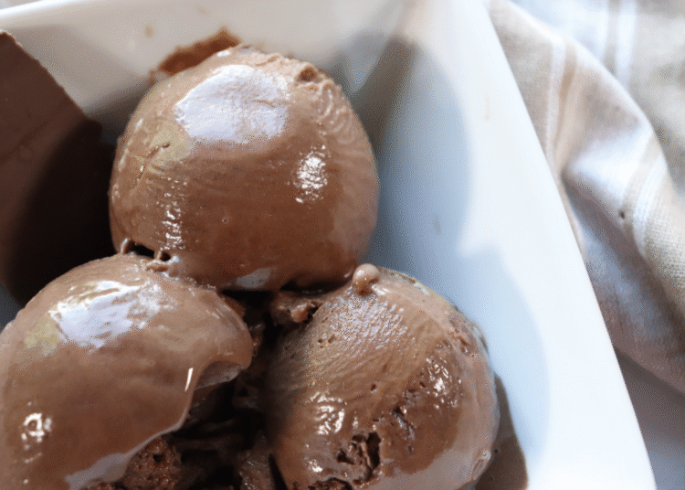 Triple Chocolate Fudge Protein Ice Cream (Creami Recipe!)