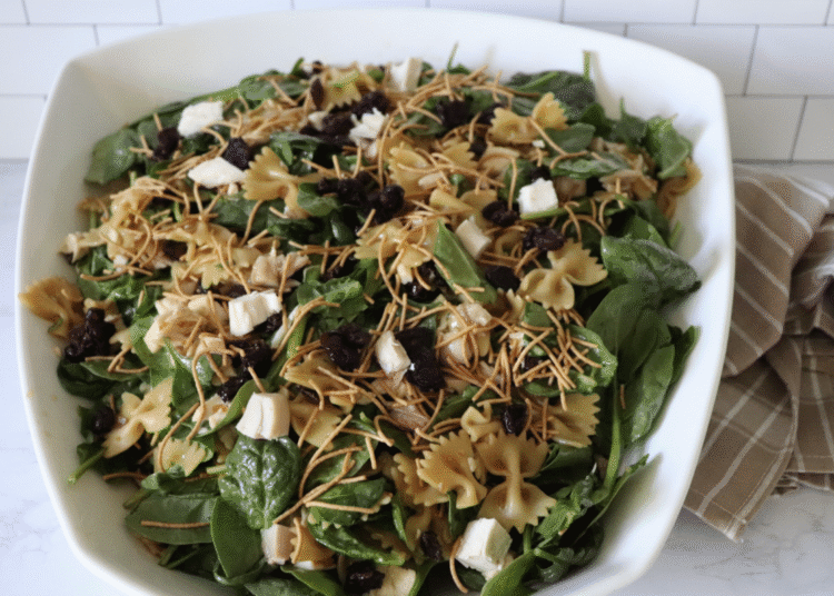 Teriyaki Hen and Bowtie Pasta Salad