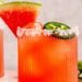 Jalapeño Watermelon Margarita (5-ingredients)