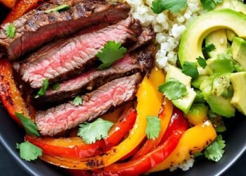 Colourful Steak Fajita Bowls – SHK