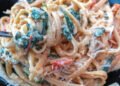 Creamy Tomato and Spinach Pasta