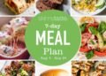 Free 7 Day Wholesome Meal Plan (August 4-10)