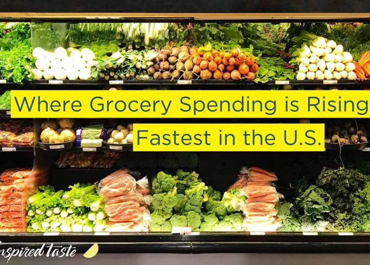The place Grocery Spending Is Rising Quickest within the U.S.