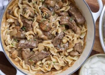 Beef Stroganoff
