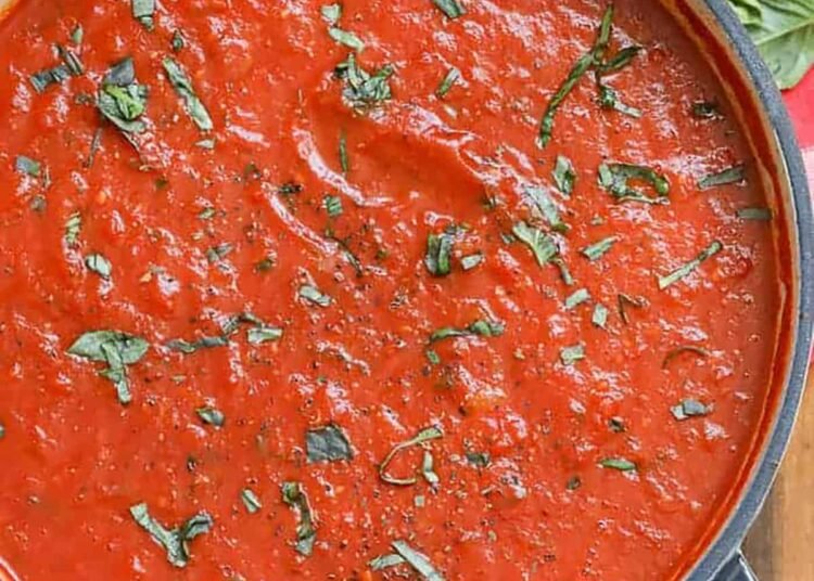 Simple Marinara Sauce – Spend With Pennies