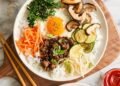 Fast Korean Bibimbap (Korean Rice Bowl)