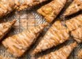 Apple Scones with Spiced Glaze