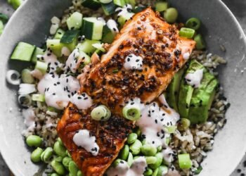 Wholesome Teriyaki Salmon Bowls