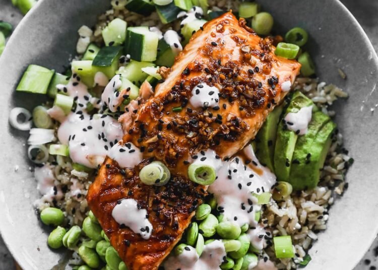 Wholesome Teriyaki Salmon Bowls