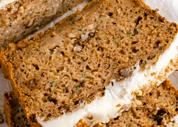 Spiced Apple Zucchini Bread
