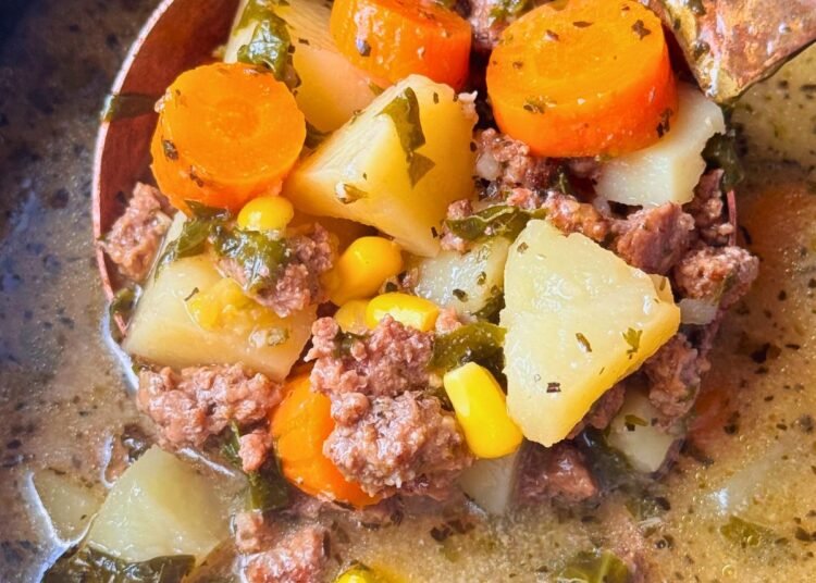 HAMBURGER POTATO SOUP – The Southern Woman Cooks