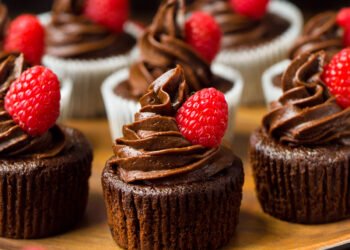 Wholesome Chocolate Cupcakes – Simply 80 Energy & Much less Sugar!