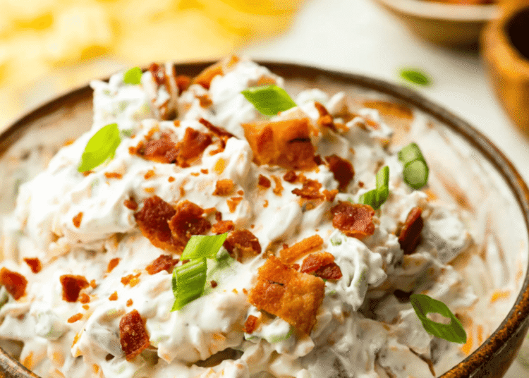 Loaded Baked Potato Dip (Simple Get together Appetizer)