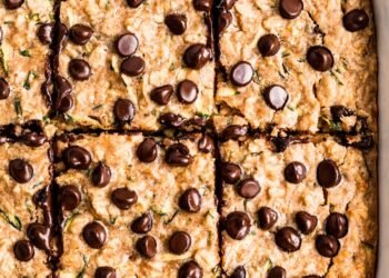 Peanut Butter Zucchini Bread Baked Oatmeal