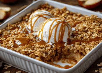 Salted Caramel Apple Crisp – SHK