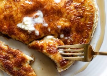 Single Serve Cottage Cheese Pancake