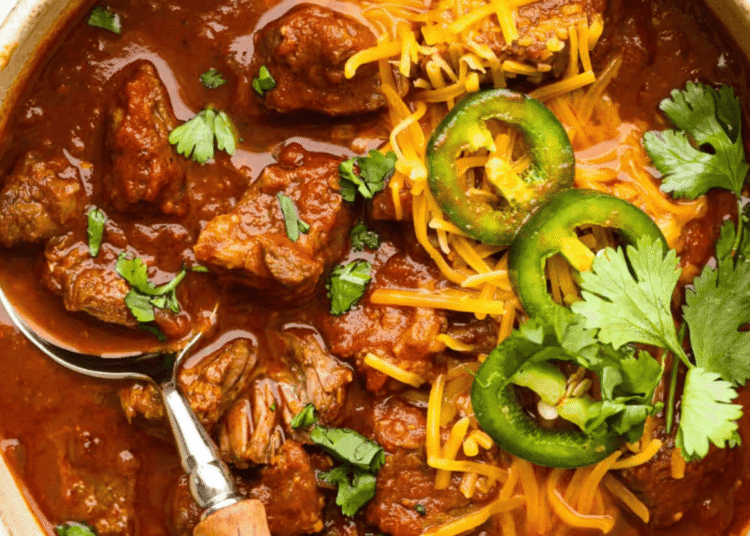 Texas Chili Recipe | Basic No Bean Beef Chili