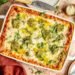 Stunning “Tie Dye” Vegetarian Lasagna
