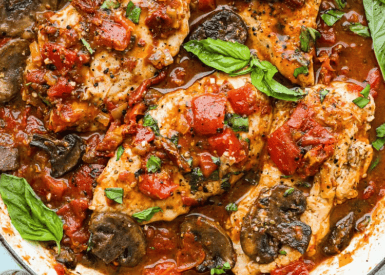 Taste-Packed Tuscan Garlic Skillet Hen (No Cream Wanted!)