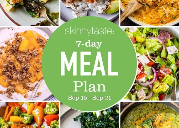 Free 7 Day Wholesome Meal Plan (September 15-21)
