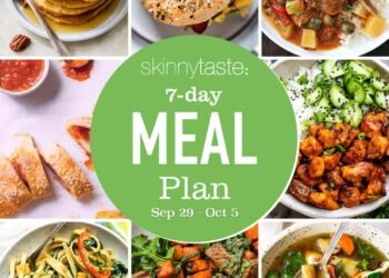 Free 7 Day Wholesome Meal Plan (Sept. 29- Oct. 5)