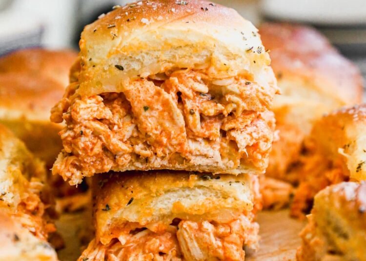 Buffalo Hen Sliders (20 Minute Recipe!)