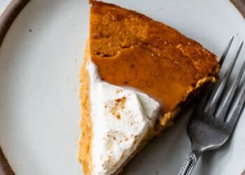 The EASIEST Pumpkin Pie Recipe (Spoiler Alert: It's Crustless!)