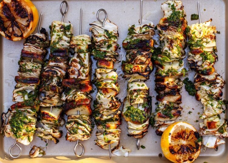 cabbage and halloumi skewers – smitten kitchen