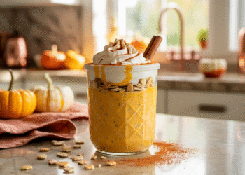 Pumpkin Cheesecake Protein In a single day Oats Recipe
