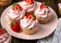 Actual Strawberry Buttercream Frosting | Cookies and Cups