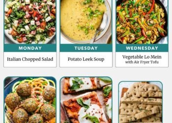 Weekly Meal Plan 10.12.25 – WellPlated.com