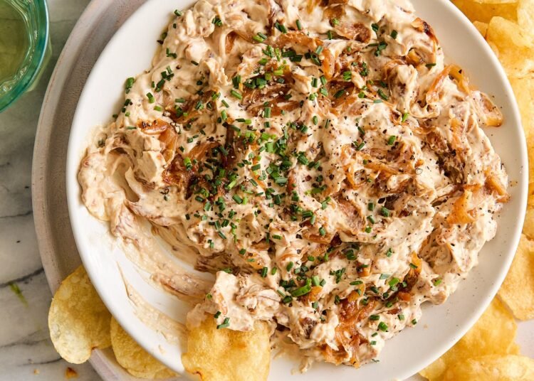 Caramelized Onion Dip – Rattling Scrumptious
