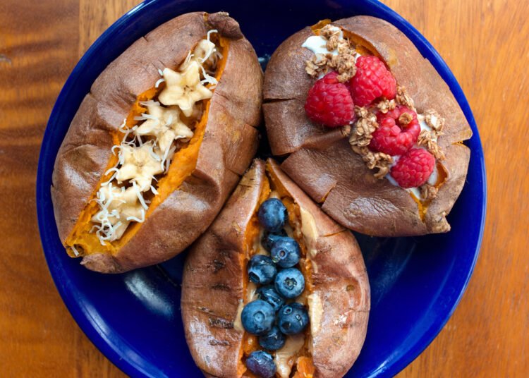 Breakfast Candy Potatoes – Chocolate Lined Katie