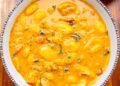 Rooster and Gnocchi in Creamy Pumpkin Sauce