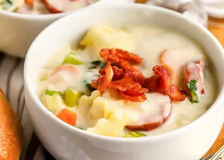Creamy Tortellini Soup