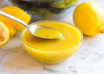 Simple Lemon French dressing Recipe