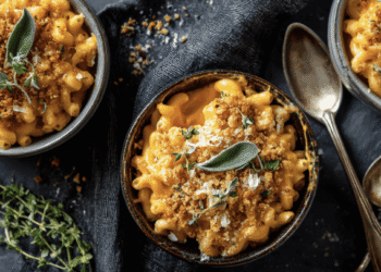 Creamy Butternut Squash Mac & Cheese