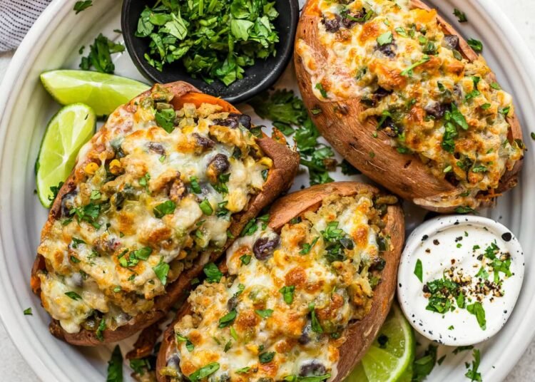Southwest Stuffed Candy Potatoes – Skinnytaste