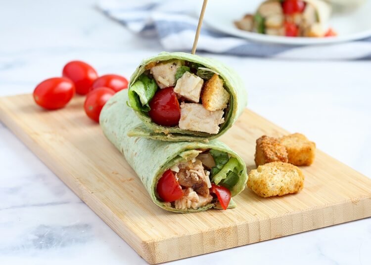 Rooster Caesar Wraps – SHK