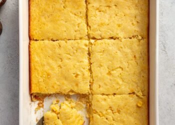 Lightened-Up Corn Casserole (Make-Over Vacation Facet Dish)