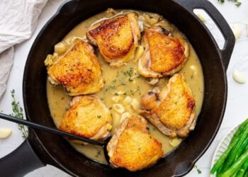 30 Cloves Garlic Hen – Skinnytaste