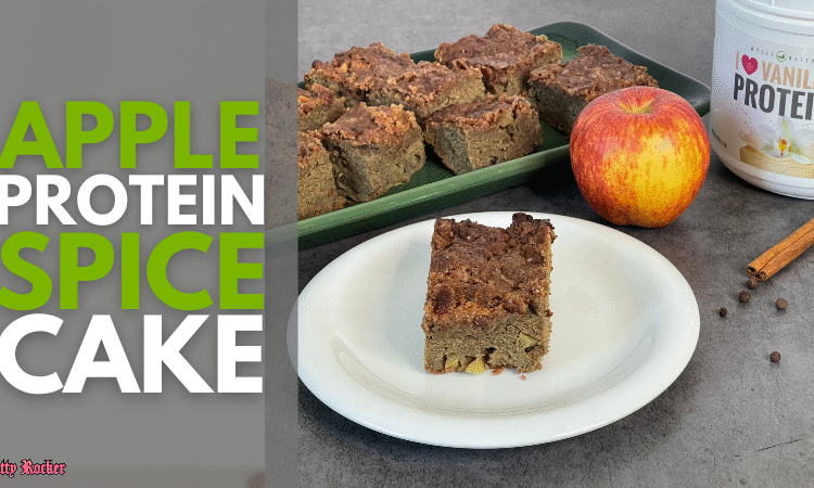 Apple Protein Spice Cake (low sugar)