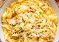 Creamy 40 Clove Garlic Hen Pasta