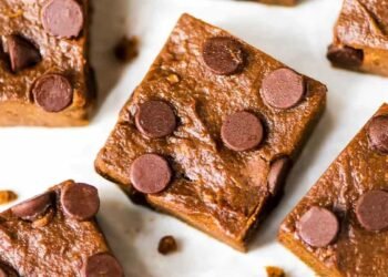 Wholesome Candy Potato Brownies